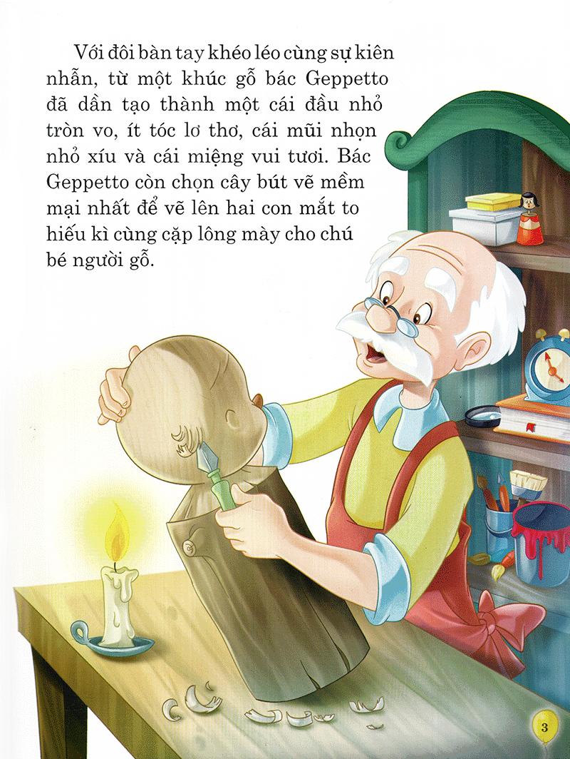 Ngày Xửa Ngày Xưa - Pinocchio - Bìa Cứng (Tái Bản 2023)