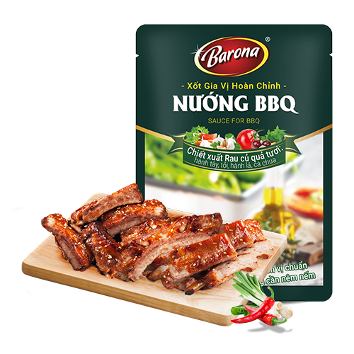 Xốt Gia Vị Hoàn Chỉnh Barona - Nướng BBQ