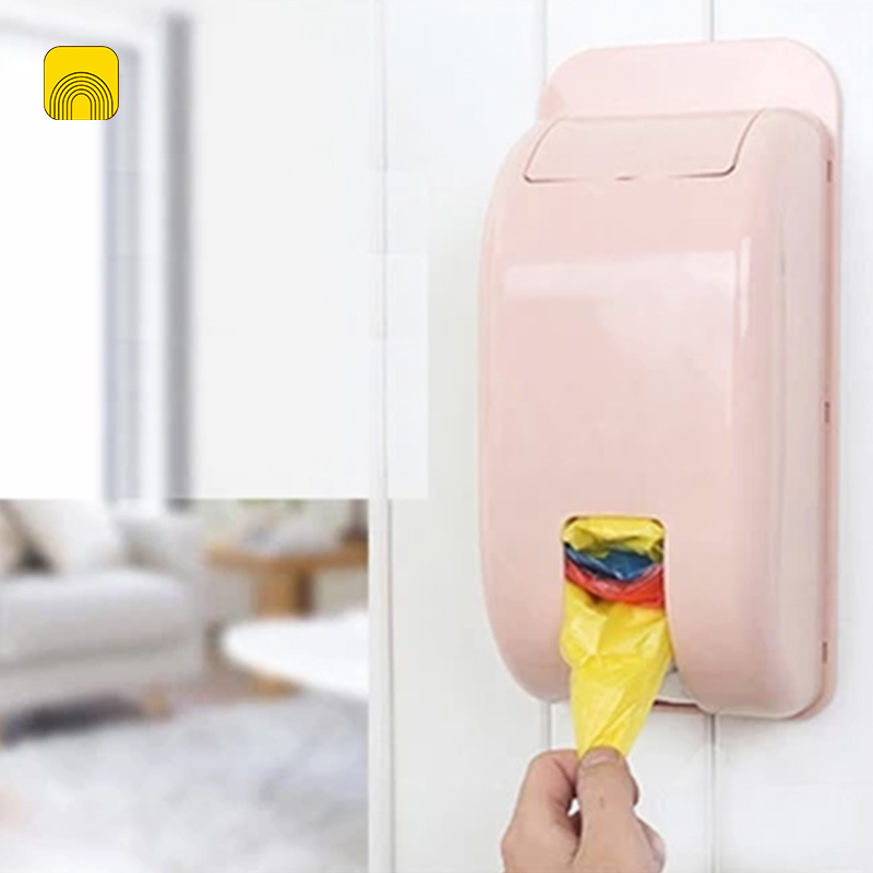 Hộp đựng túi nilon, túi đựng rác dán tường Việt Nhật 2755 - Hộp rút túi nilon gắn tường