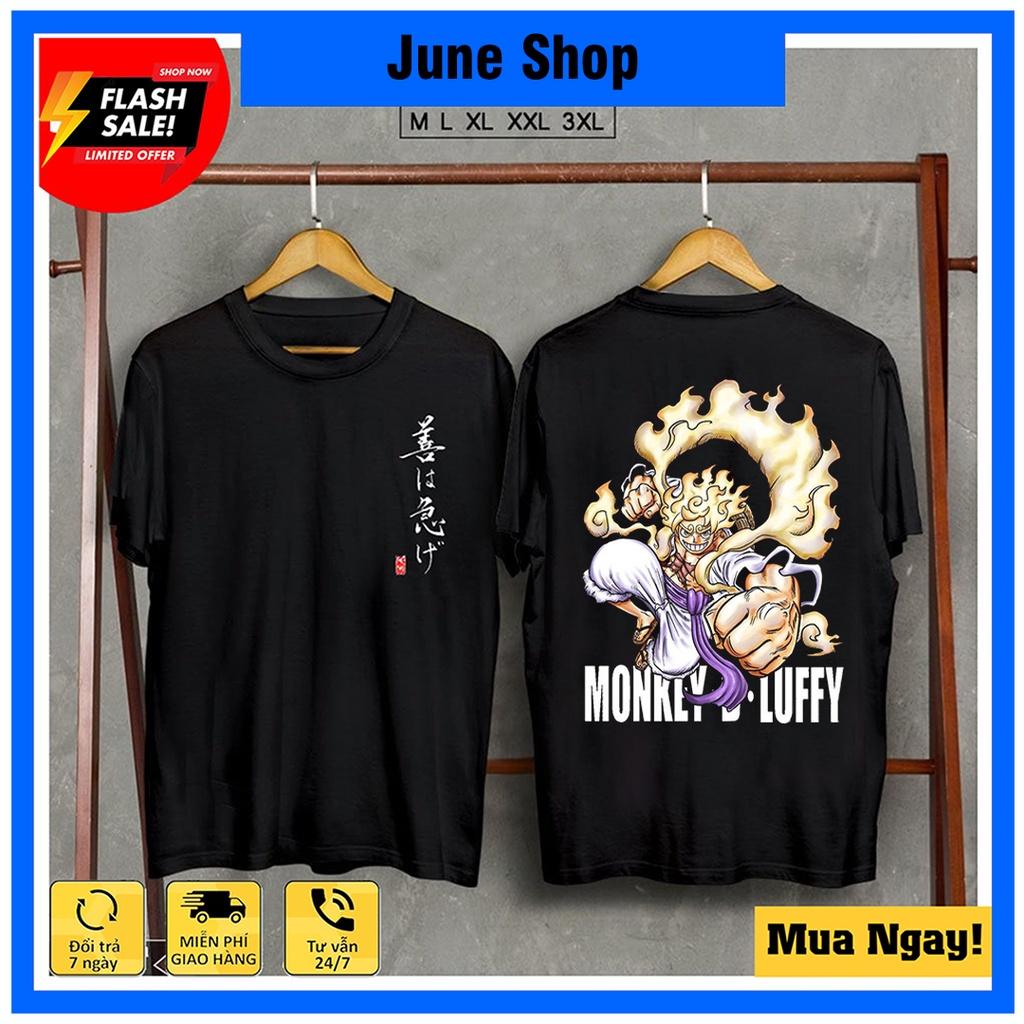 Áo phông Luffy Gear 5, Áo Anime Đảo Hải Tặc - One Piece siêu đẹp, chất
