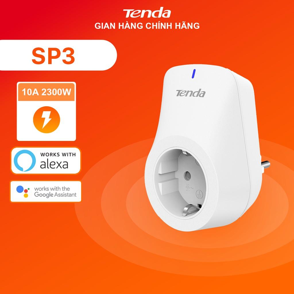 Tenda Ổ cắm điện Wi-fi thông minh điều khiển từ xa SP3 - Hãng phân phối chính thức