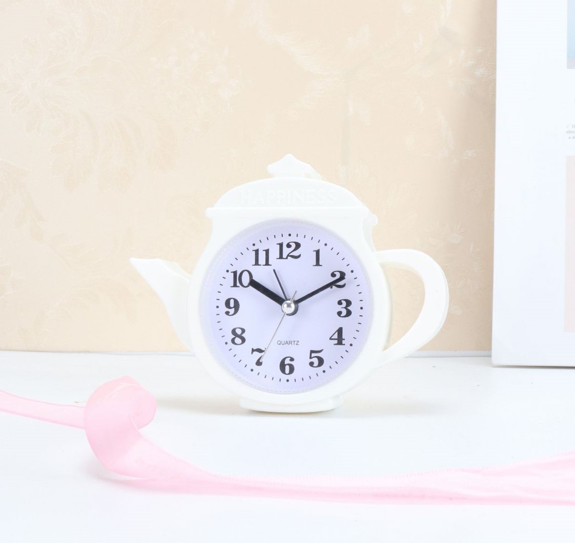 Đồng hồ để bàn hình ấm trà