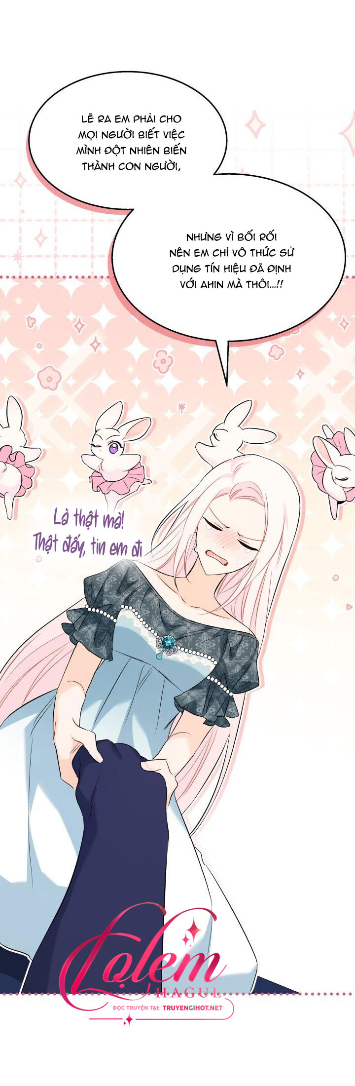 mối liên kết giữa báo đen và bé thỏ chapter 92 55