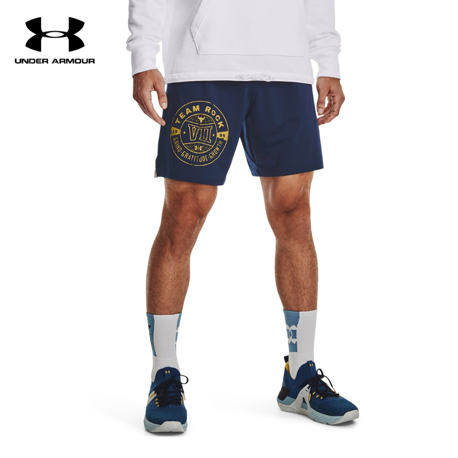 Quần ngắn thể thao nam Under Armour TRAIN - THE ROCK - 1370451-408