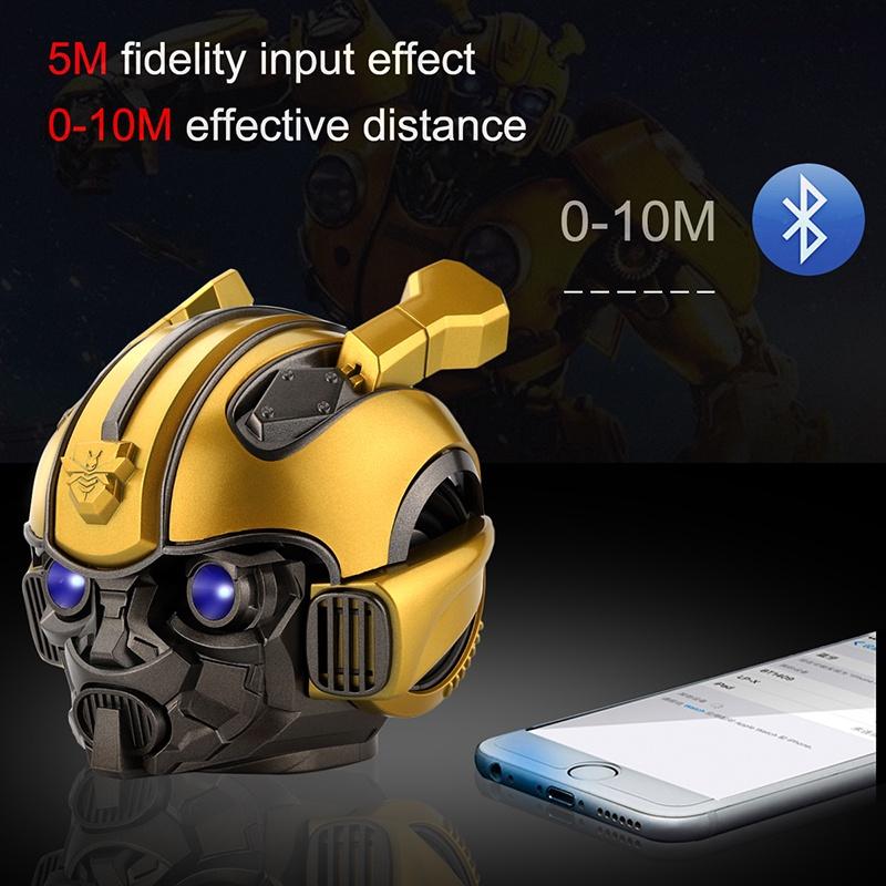 Loa bluetooth Không Dây Bumblebee Âm Thanh Siêu Trầm Và Phụ Kiện