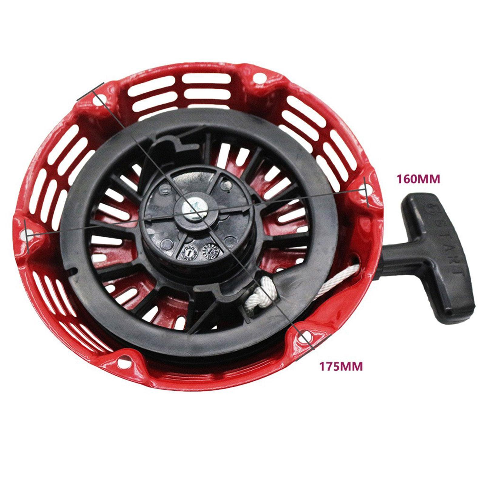 Pull Start Starter Assembly Easy to Install Iron Durable Accessories Replacement Spare Parts Premium for    Gx220