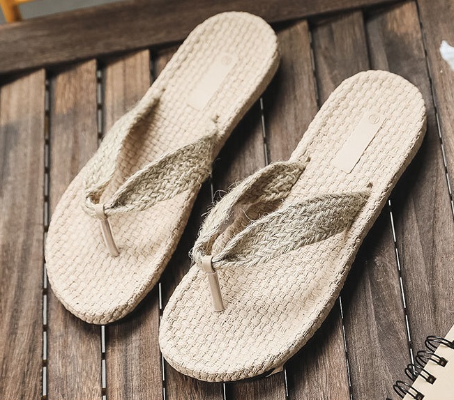 Dép giả cói quai cói nhạt unisex nam nữ