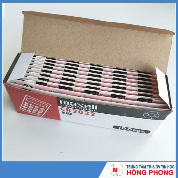 1 Vỉ 5 Viên Pin CR2032 3V Lithium Baterry Maxell chính hãng