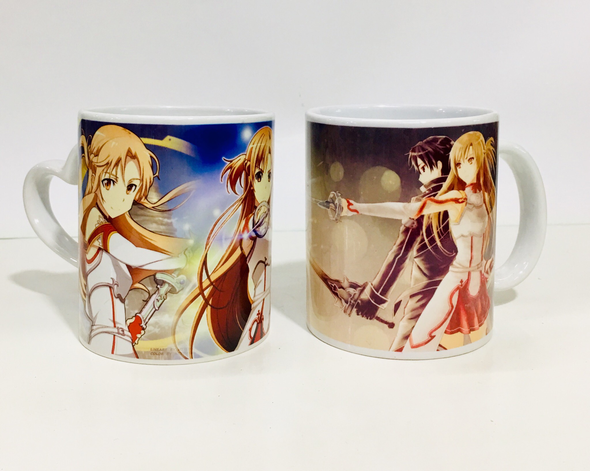 Ly cốc sứ Sword Art Online Asuna Kirito