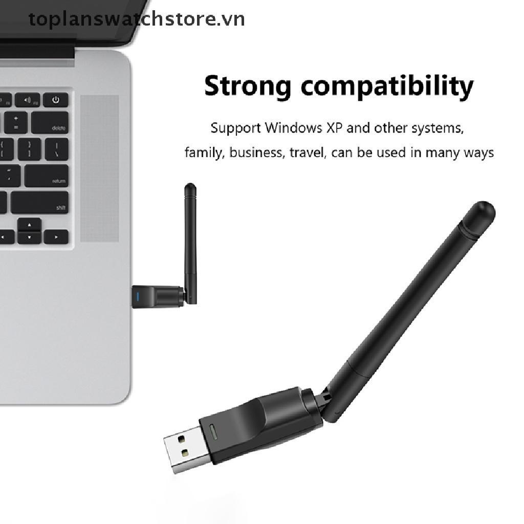 Thẻ Mạng Không Dây MT7601 Mini USB WiFi 150Mbps RTL8188 Cho Máy Tính / Laptop 2.4GHz