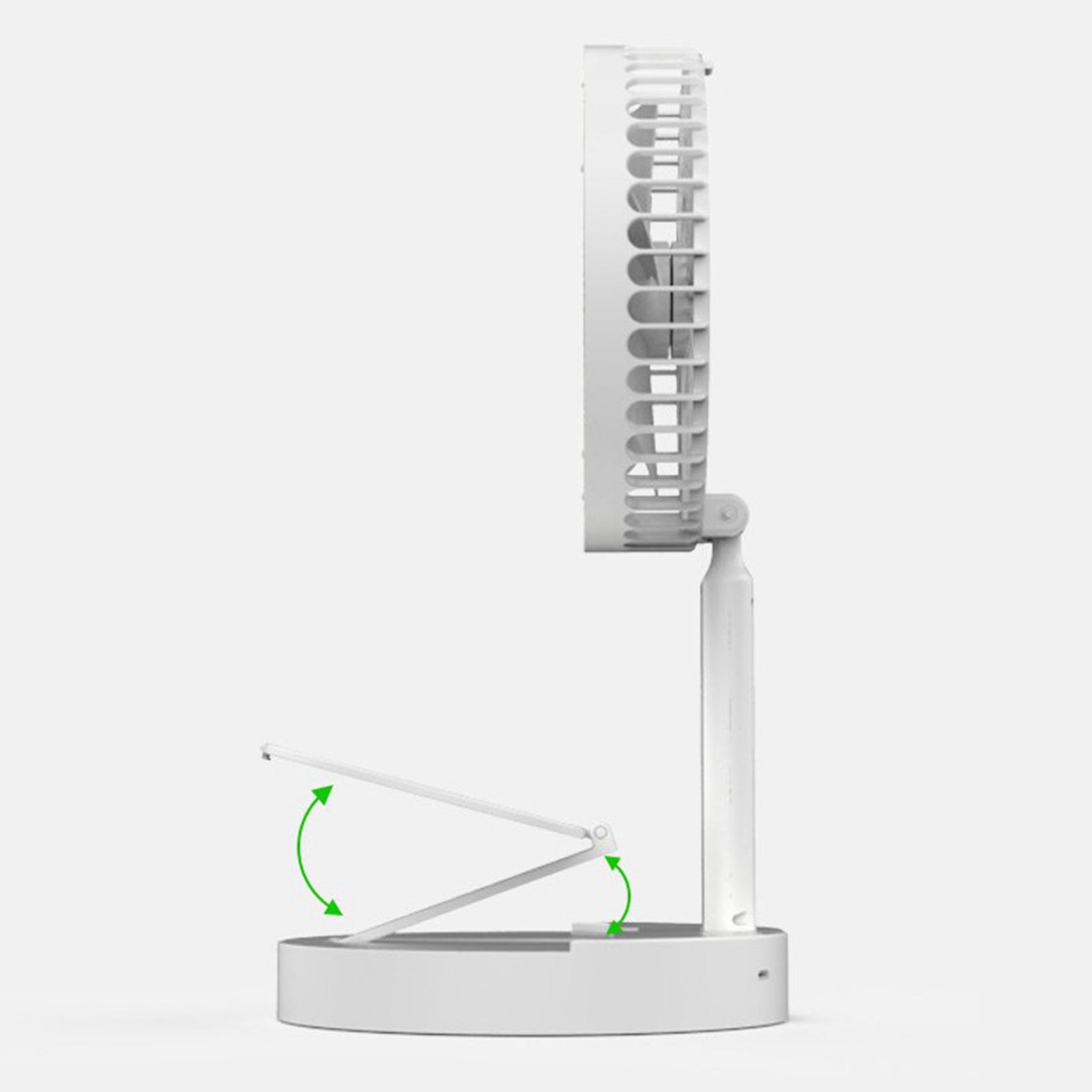 Mini USB Hand Held Desk Fan Tabletop Personal Fan Air Cooling