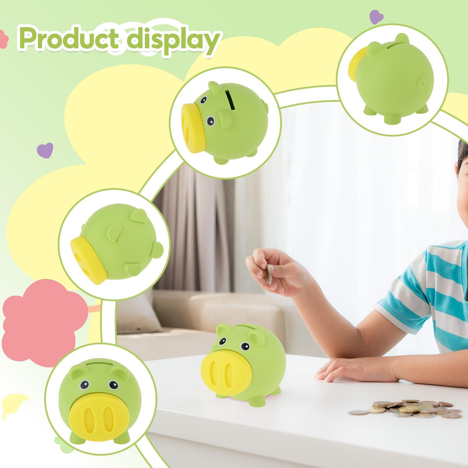 Piggy Banks Coin Jars Large Coins Saving Pot Coin Bank for Kids Children Boys