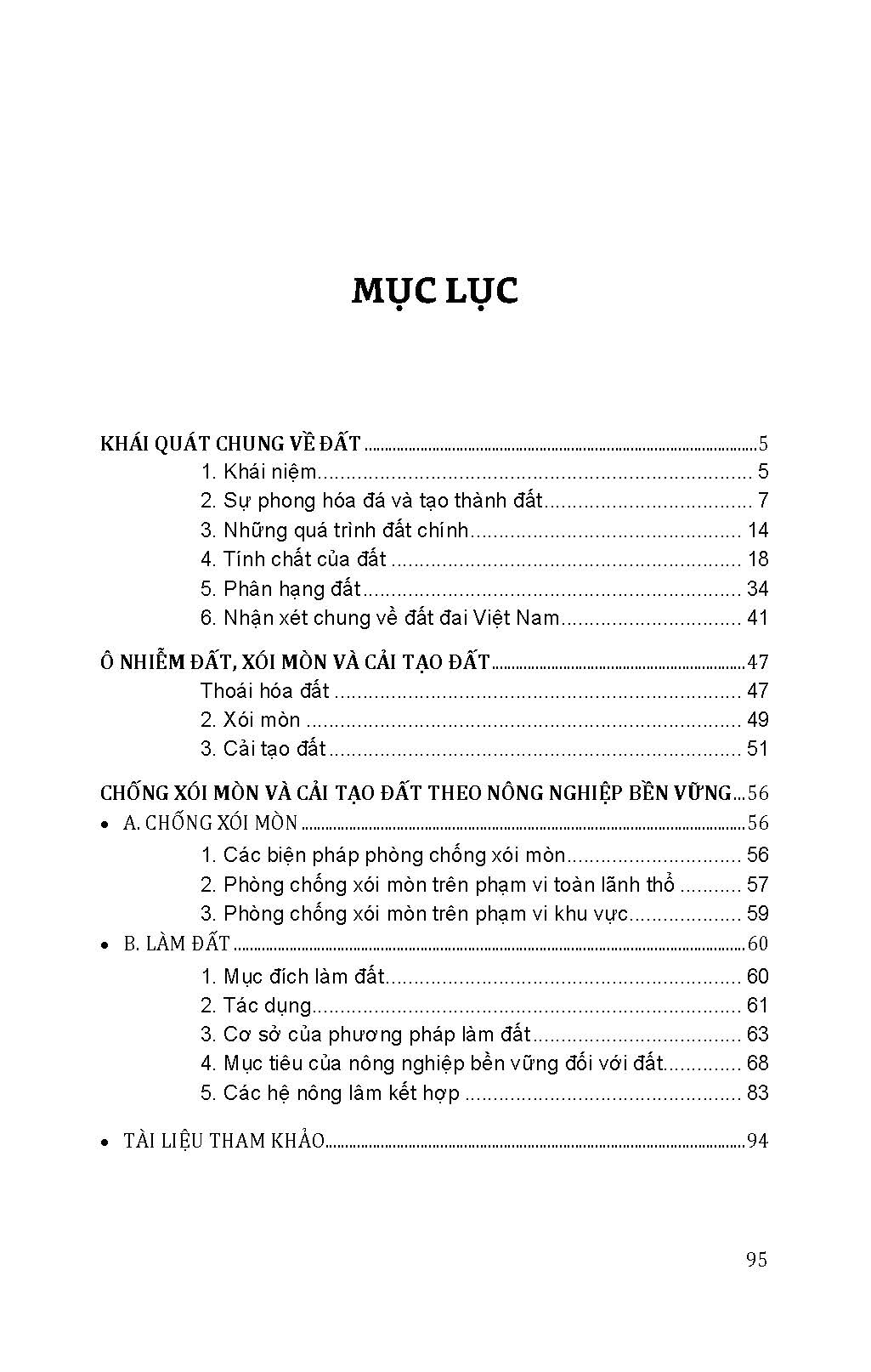 Phòng Chống Ô Nhiễm, Xói Mòn - Thoái Hoá Và Cải Tạo Đất Nông Nghiệp Bền Vững (Tái bản 2024)