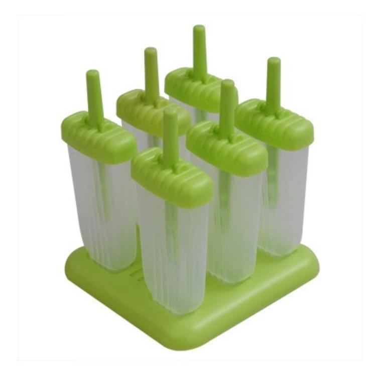 Bộ Khuôn Làm Kem 6 Que Cao Cấp