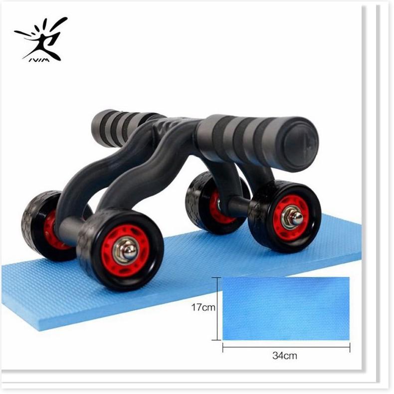 Máy tập bụng 4 bánh AB Roller