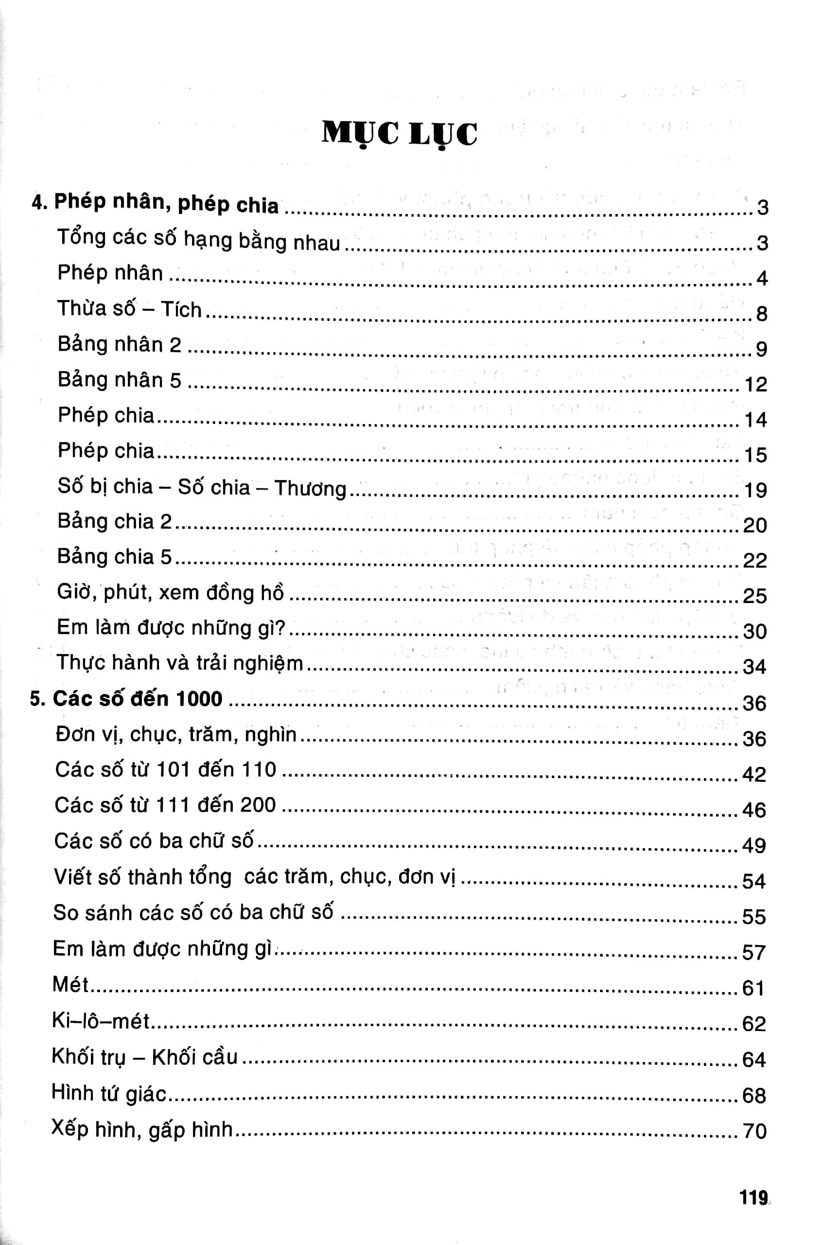 Hướng Dẫn Giải Vở Bài Tập Toán Lớp 2 - Tập 2 (Chân Trời Sáng Tạo)