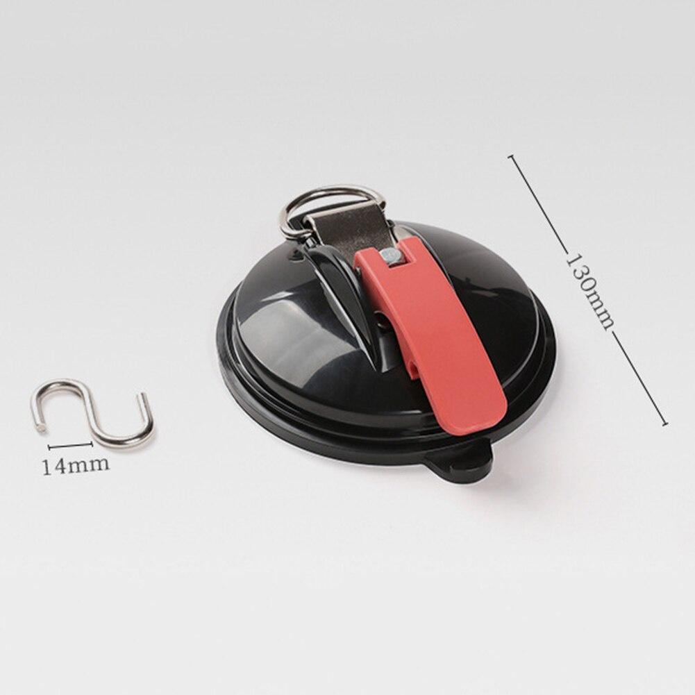 Suction Cup Anchor Securing Hook Tie Down,Camping Tarp as Car Side Awning Pool Tarps Tents Securing Hook Universal Pet Sucker