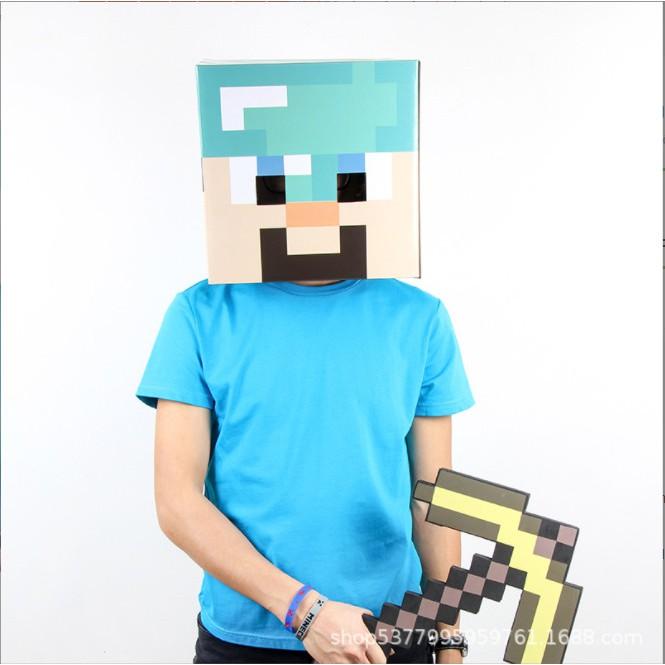 Minecraft đồ chơi hóa trang Steve kim cương cực chất