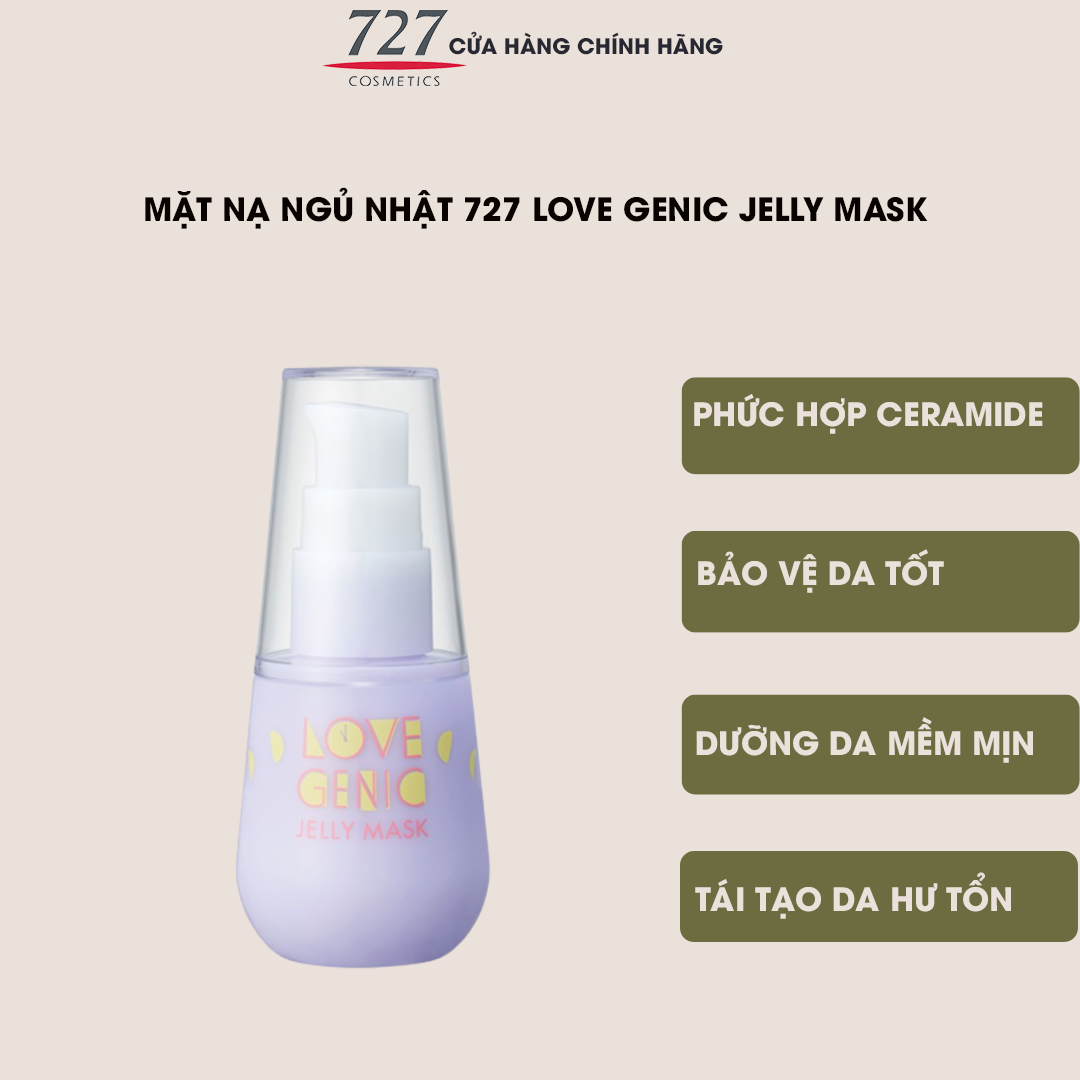 Mặt nạ dưỡng da ban đêm Love Genic Jelly Mask 48g