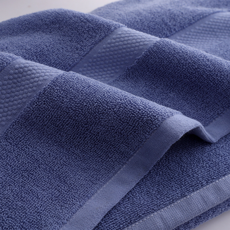 Set 2 Khăn Tắm Cotton Organic Xuất Hàn 70x140cm, Dày Dặn Thấm Hút Nước Tốt - Chính Hãng (Giao Màu Ngẫu Nhiên)