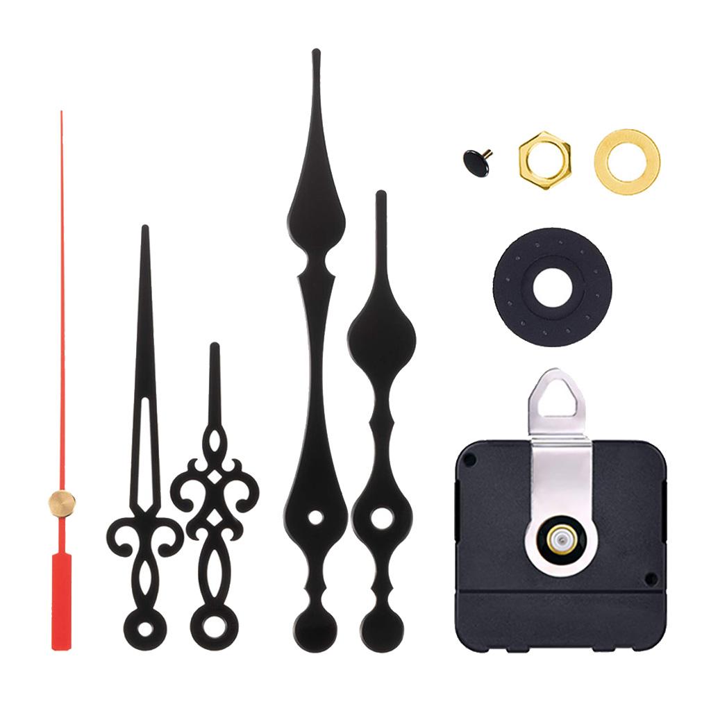1 Set DIY Movement With Pointer For Quartz Wall Clock Repair Replacement