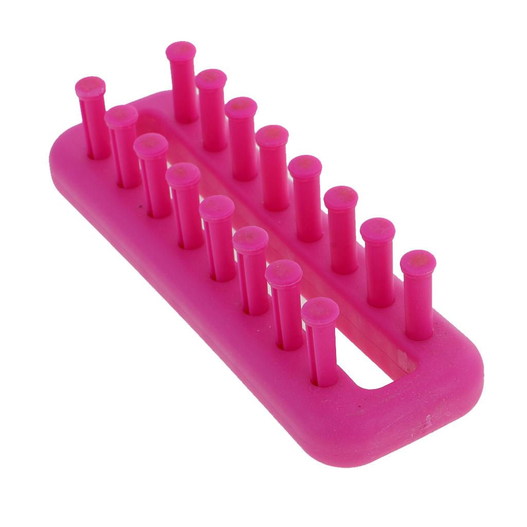 Plastic Rectangle Wool Knitting Loom with Hook Scarf Hat Scarf Hat Maker