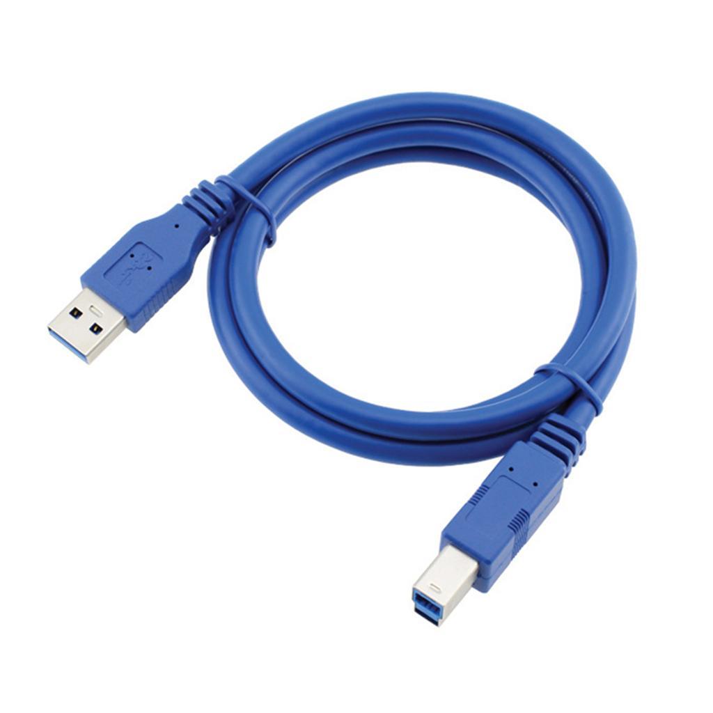 USB 3.0 Cable Type A to B Male SuperSpeed USB Adapter Connector Bi-Directional