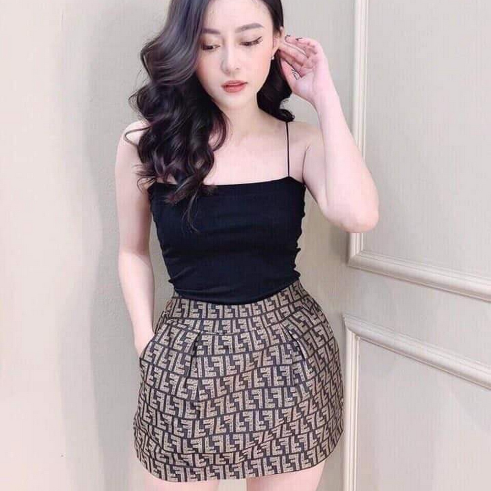 Áo Thun 2 Dây Sợi Bún Chất Cotton Co Dãn Body