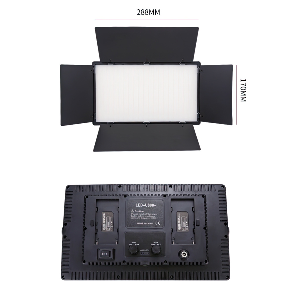 ĐÈN LED TRỢ SÁNG QUAY VIDEO CHỤP HÌNH 50W U800+