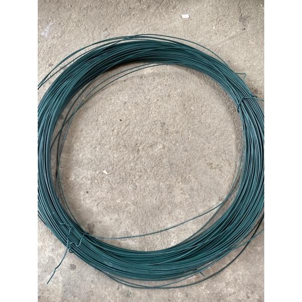 5 Mét dây thép bọc nhựa không rỉ màu xanh loại 2,5 li