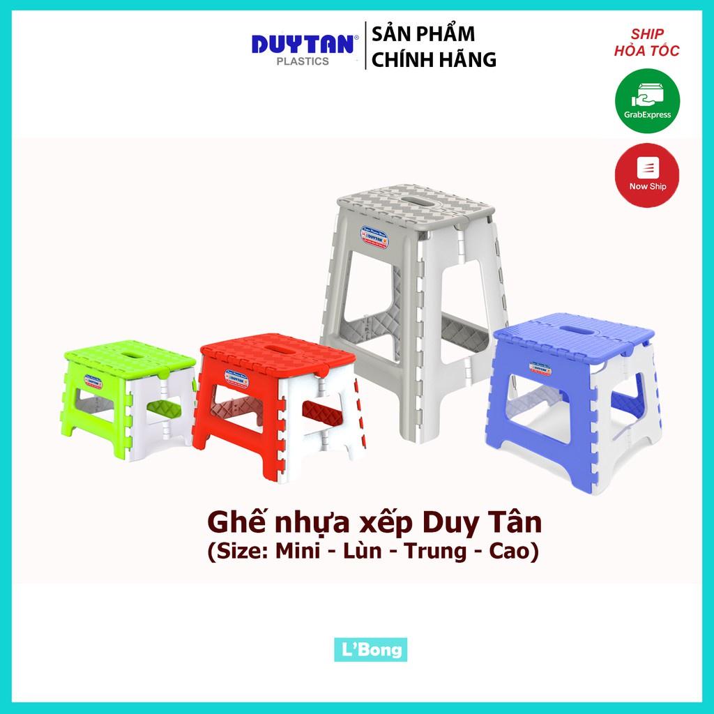 Ghế xếp nhựa các cỡ mini /lùn/ trung/ cao