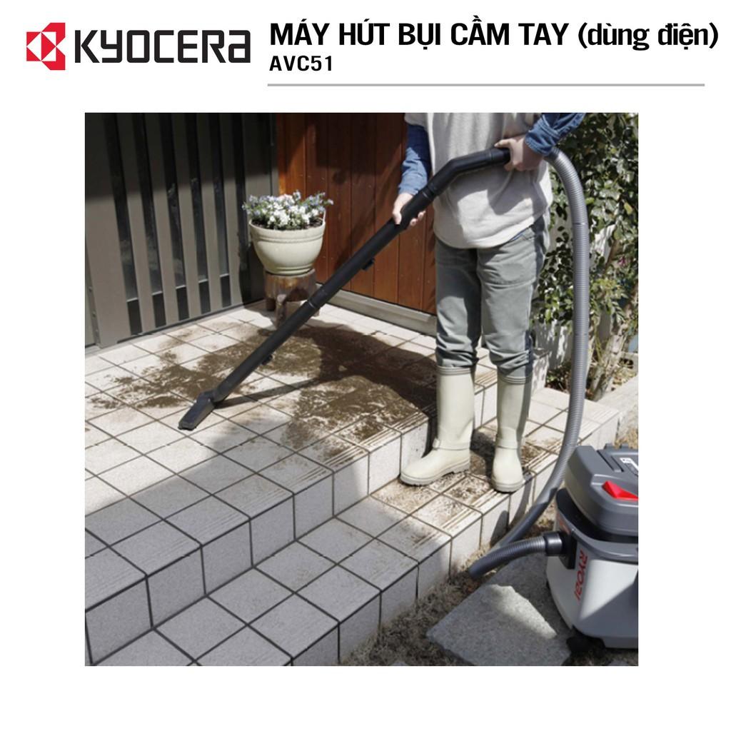 Máy hút bụi khô và ướt điện 1050W KYOCERA - AVC51 - Hàng Chính Hãng