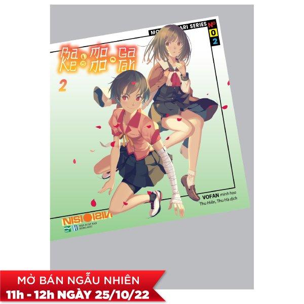 BAKEMONOGATARI 2 - Bản Giới Hạn Ver A: Standee Bập Bênh + Postcard Nhựa