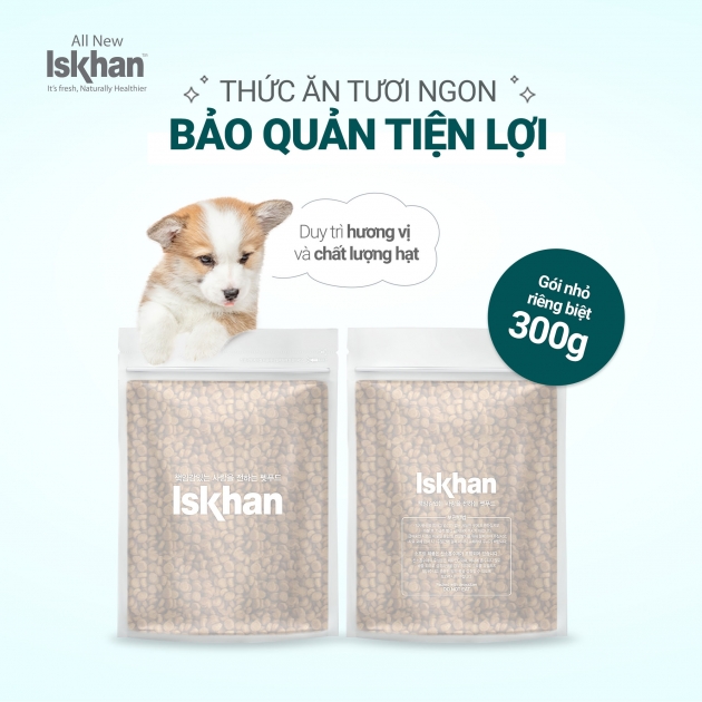 [1.2KG ] - Thức ăn hạt cho chó nhỏ ISKHAN