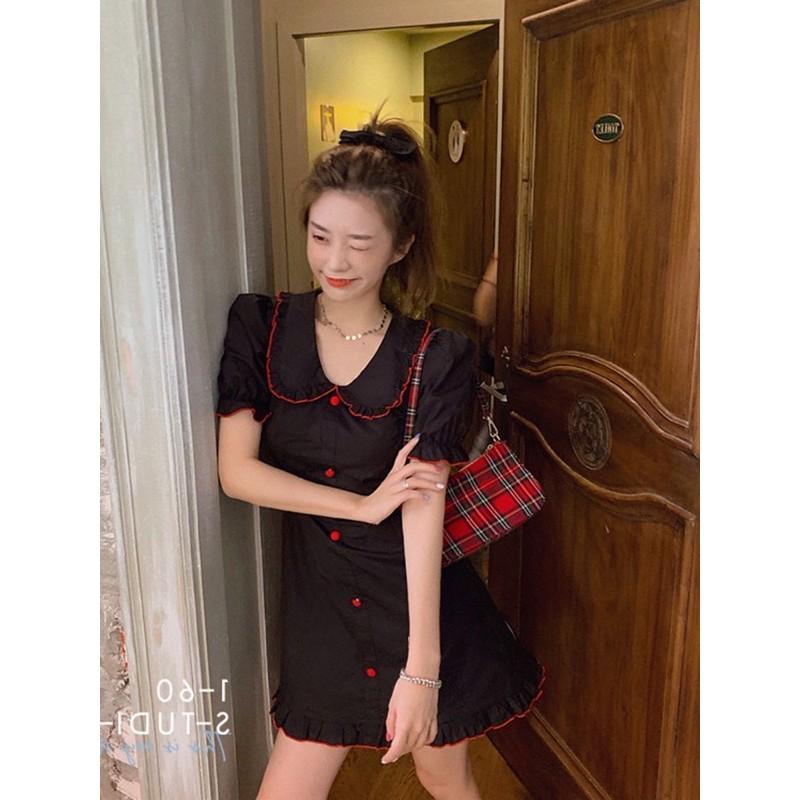 Đầm cuốn biên đỏ Big size