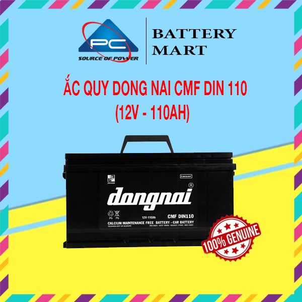 Ắc Quy Dong Nai CMF DIN110 (12V110Ah)