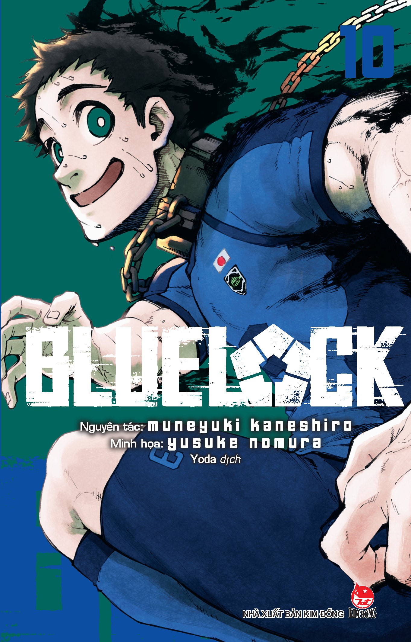 Bluelock - Tập 10 (Blue lock - Manga Kim Đồng)