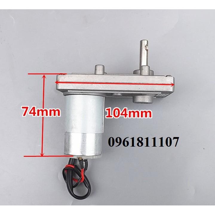 Motor giảm tốc 12V DS400 chế đồ