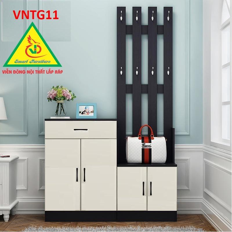 TỦ TRANG TRÍ KIÊM VÁCH NGĂN PHÒNG VNTG11_ Nội thất lắp ráp Viendong Adv