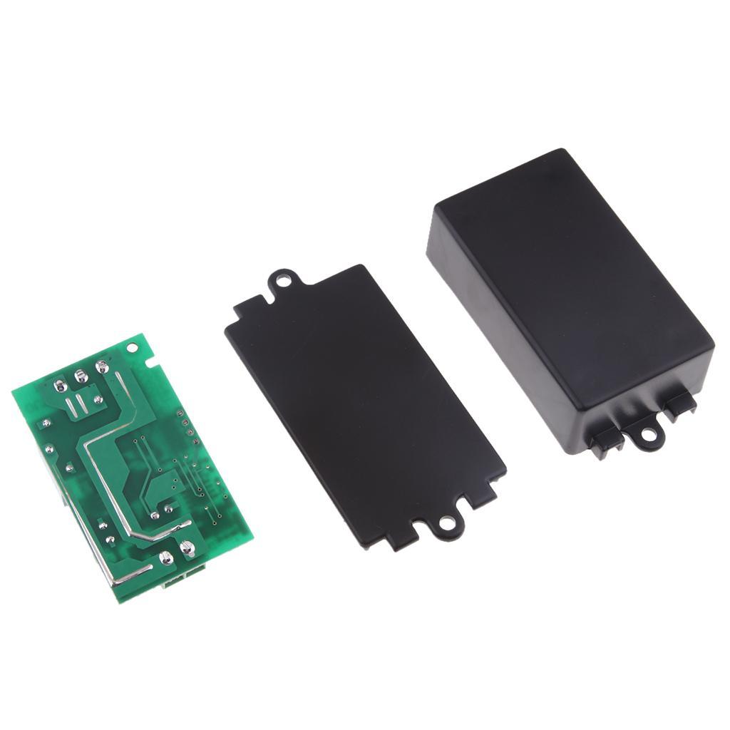 433Mhz Wireless RF Wall Panel Transmitter and Receiver Remote Control Switch