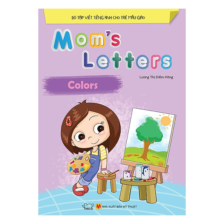 Bộ Tập Viết Tiếng Anh Cho Bé 2-6 Tuổi - Combo 8 cuốn Mom's letters