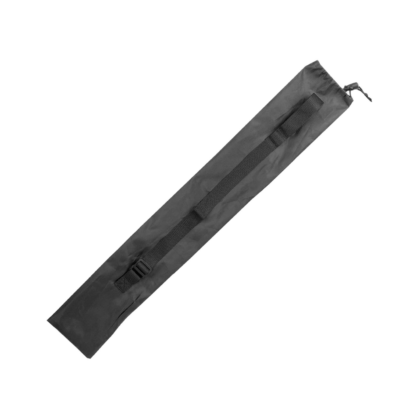 Portable Carrying Bag Storage Bag Pouch for Walking Sticks Trekking Hiking Poles, Black Color