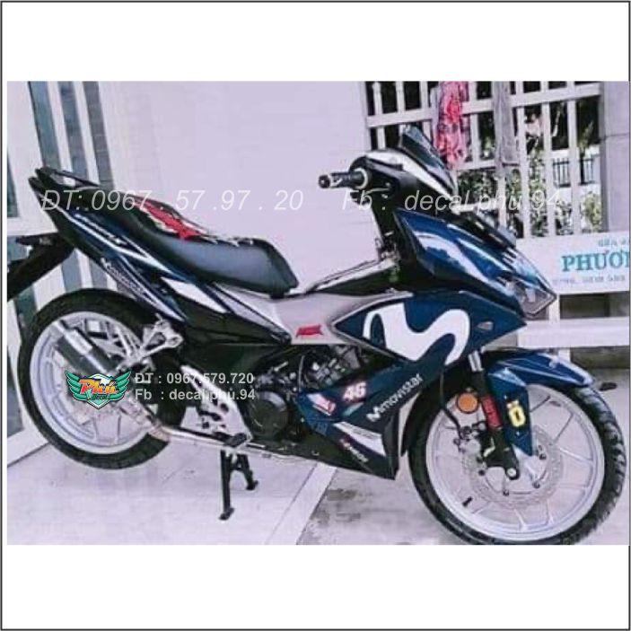 Tem Winner X Movistar Xanh trắng