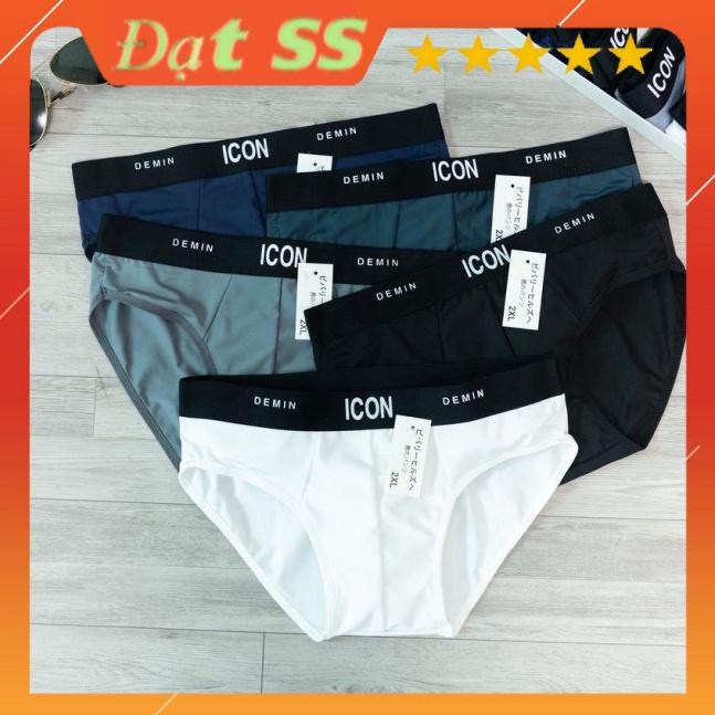 quần sịp tam giác nam, quần lót chéo ICON vải mềm mịn, thoáng mát dễ chịu cho người mặc