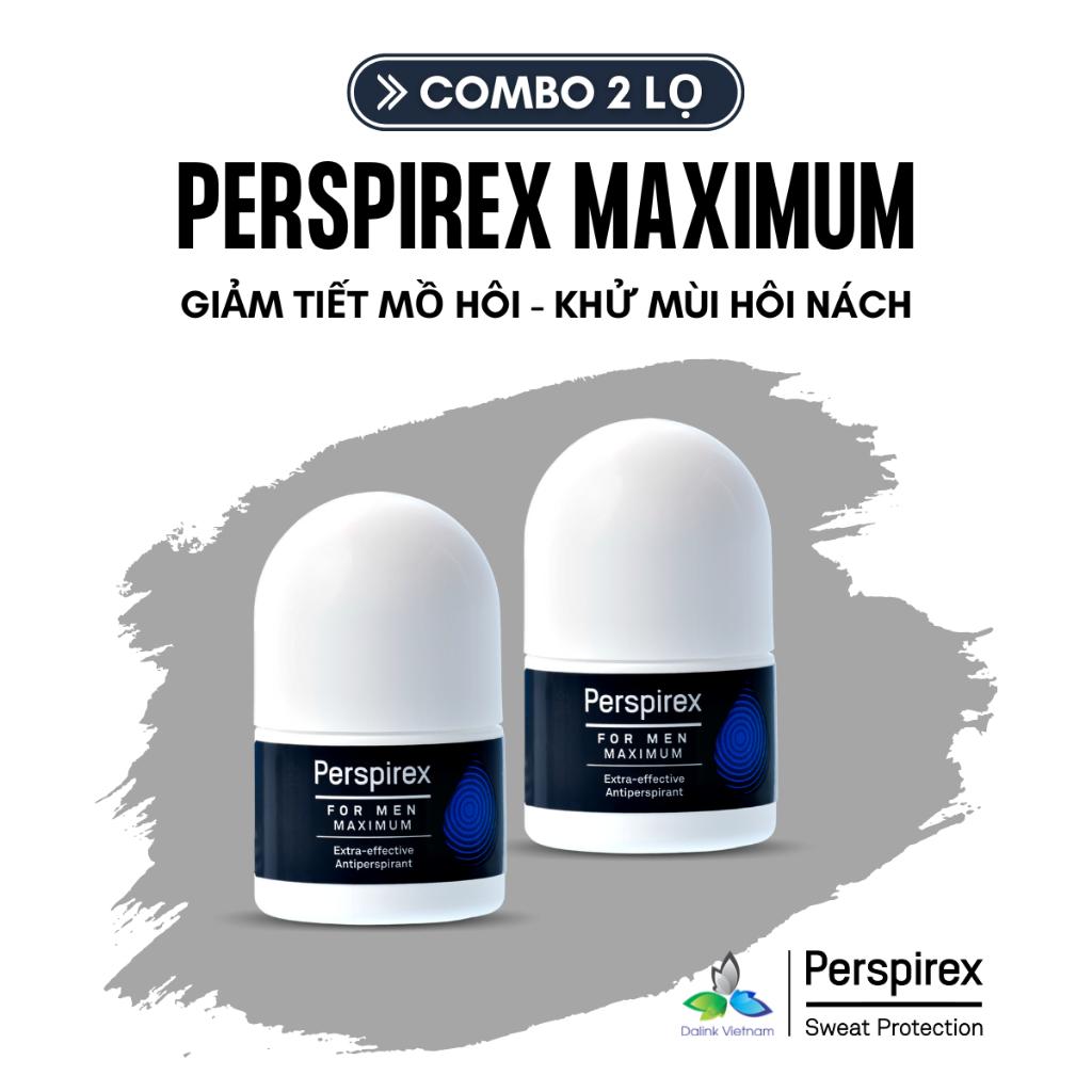 COMBO 2 LỌ Perspirex Men Maximum 20ml (loại mạnh dành cho nam)