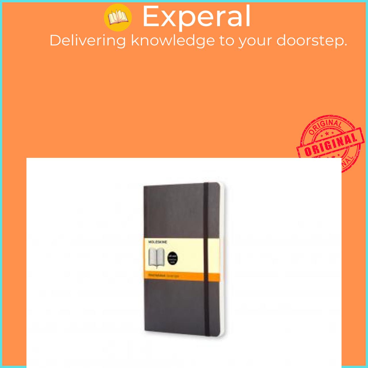 Sách - Moleskine Soft Large Ruled Notebook Black by Moleskine