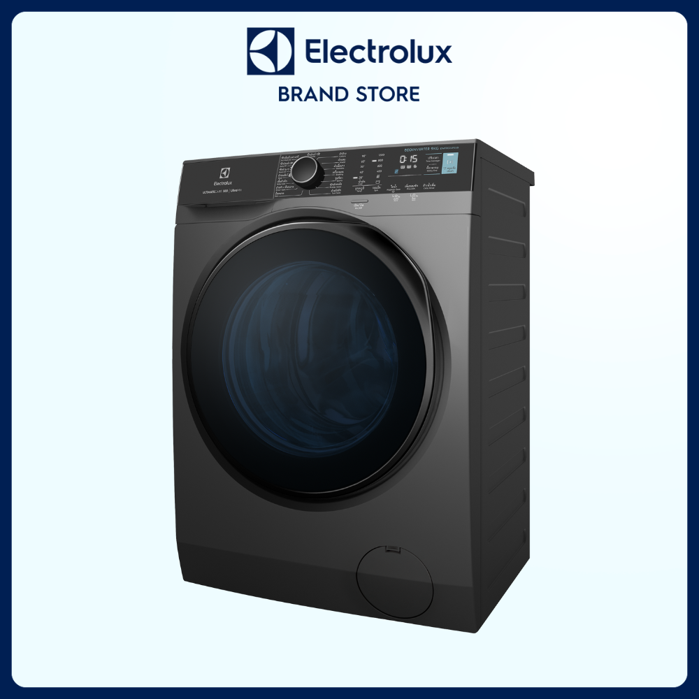 Máy giặt cửa trước Electrolux 9kg UltimateCare 500 - EWF9024P5SB - Giặt hơi nước sạch sâu, không cặn giặt tẩy, diệt vi khuẩn, giảm dị ứng, tiết kiệm điện năng [Hàng chính hãng]