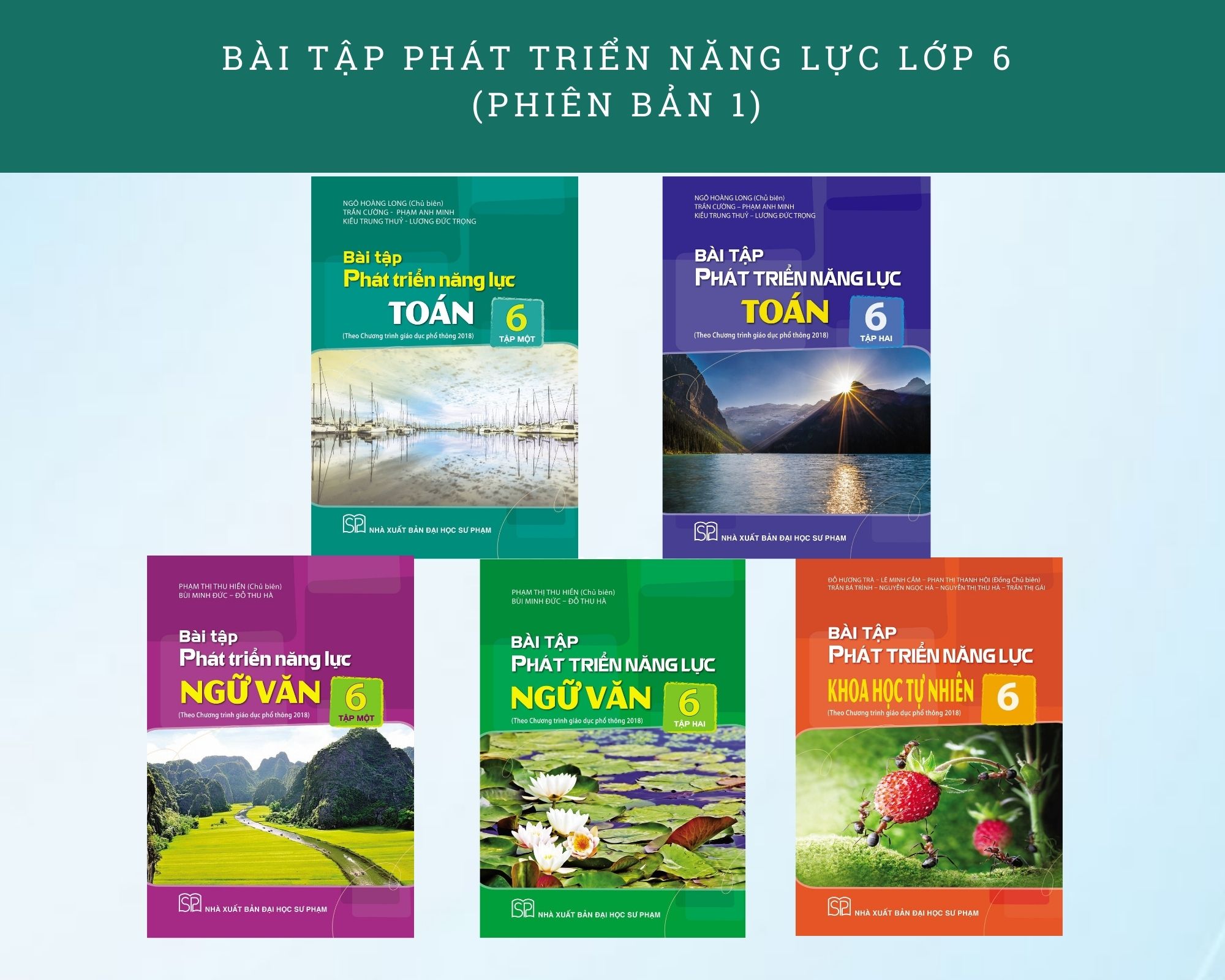 Trọn bộ: Bài Tập Phát Triển Năng Lực Lớp 6