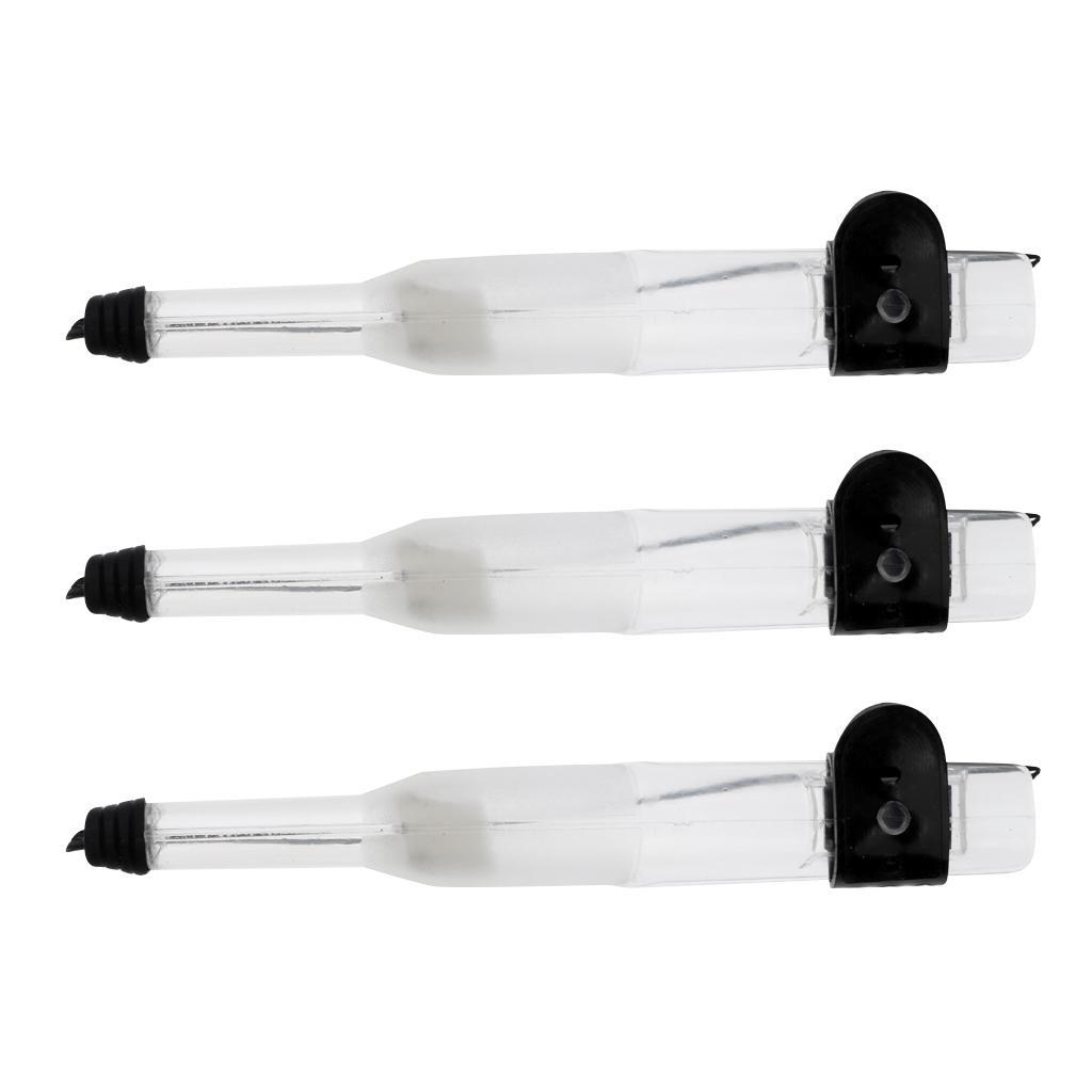 Pack of 3 Rock Fishing Rod Tip Cover Fishing Pole Tip Protector Cap 2 Sizes