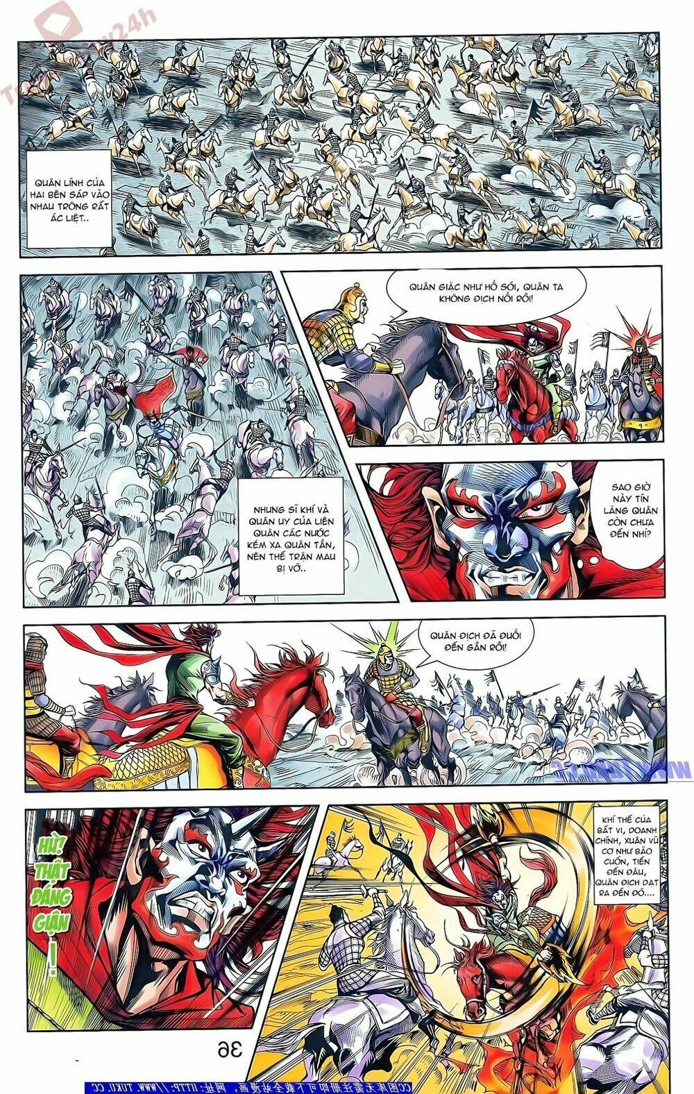 thiên tử truyền kỳ 2 - tần vương doanh chính chapter 48 21